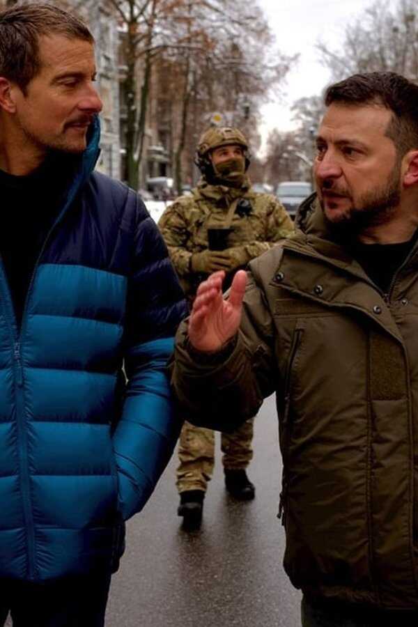 War Zone: Bear Grylls Meets President Zelenskyy (2023) 0